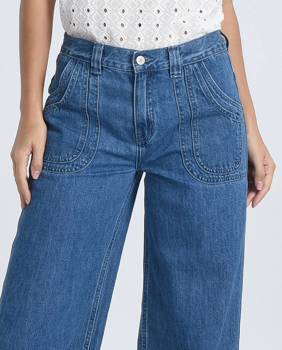 Roundhouse Wide Leg Jean
