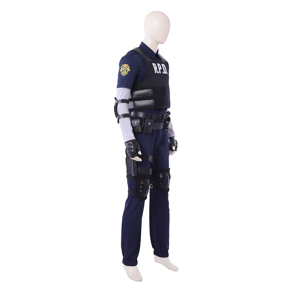 Rulercosplay Resident Evil 2 Leon Scott Kennedy Game Cosplay Costume
