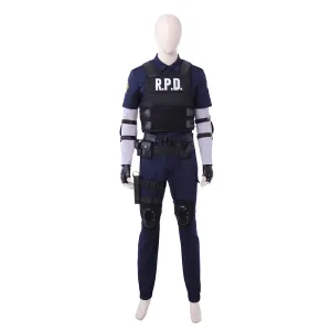 Rulercosplay Resident Evil 2 Leon Scott Kennedy Game Cosplay Costume