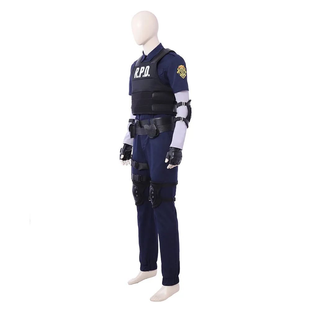 Rulercosplay Resident Evil 2 Leon Scott Kennedy Game Cosplay Costume