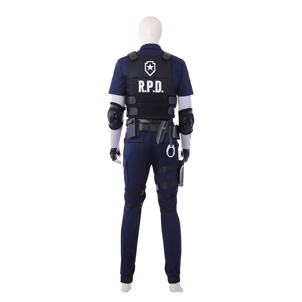 Rulercosplay Resident Evil 2 Leon Scott Kennedy Game Cosplay Costume