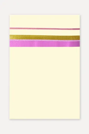 Sagar Kora - Double Layered Dhoti With Fancy Borders For Men (Assorted Border & Colors) | Uathayam