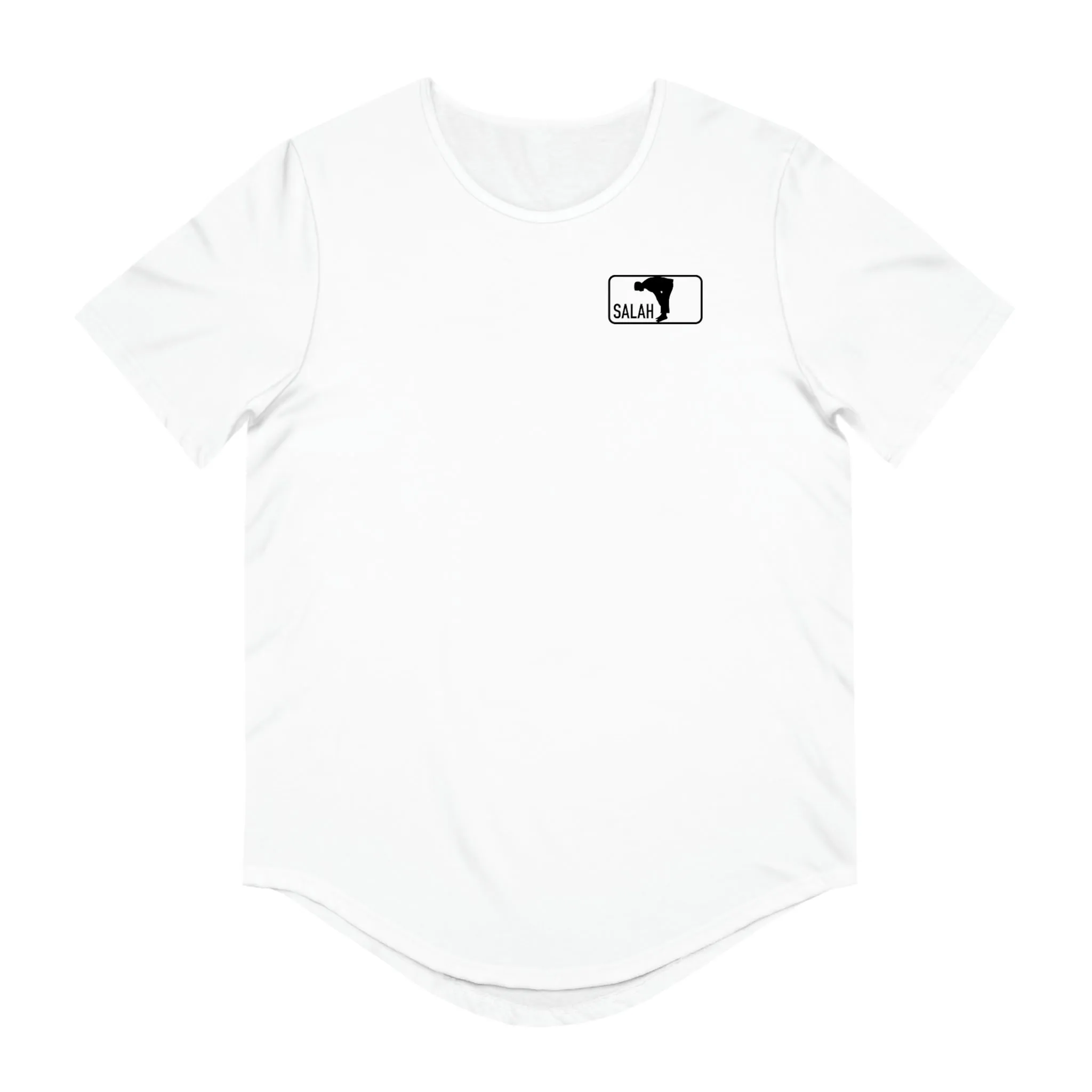 Salah Classic White Drop Scoop T-Shirt v2