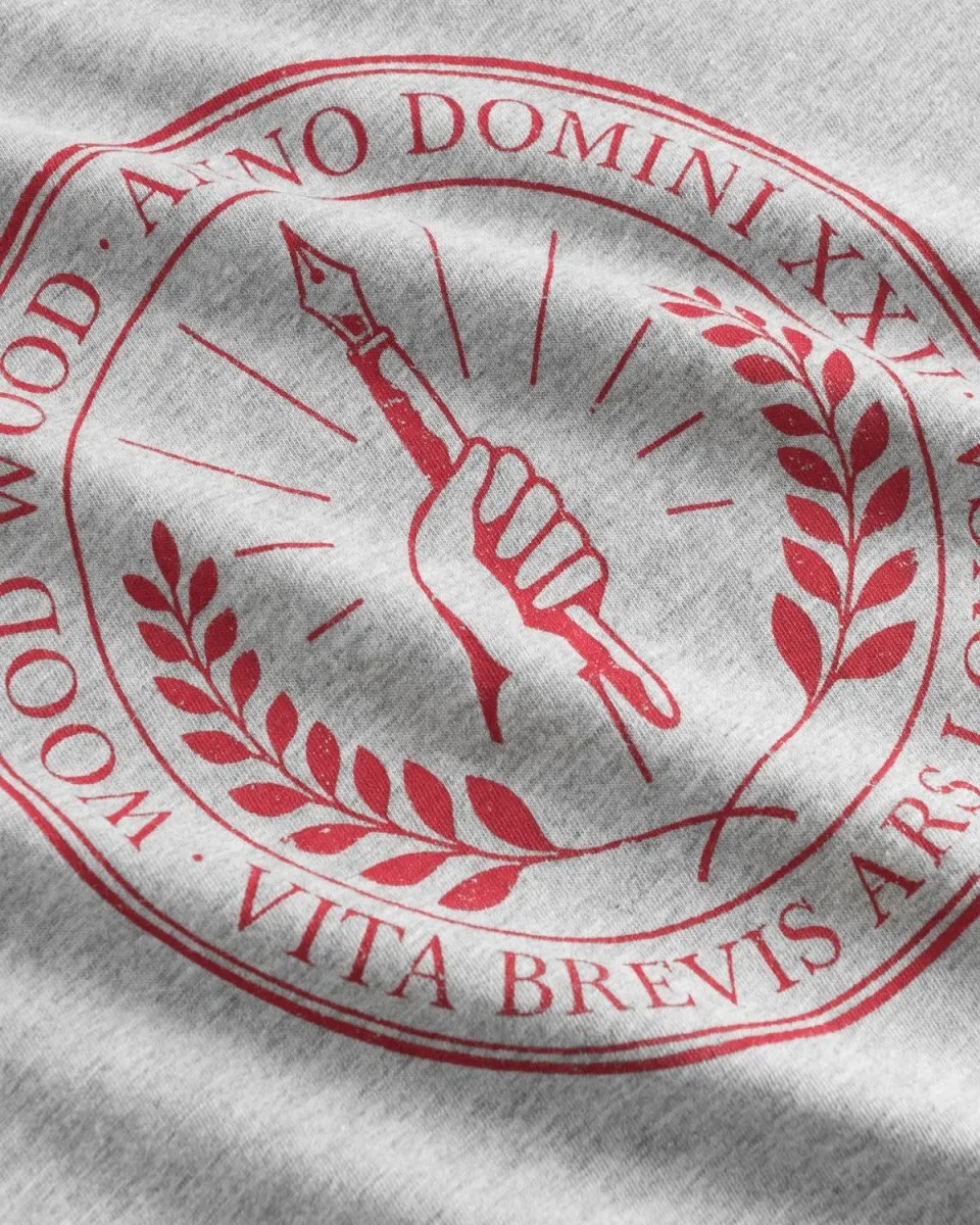 Sami Seal Tee - Grey Melange