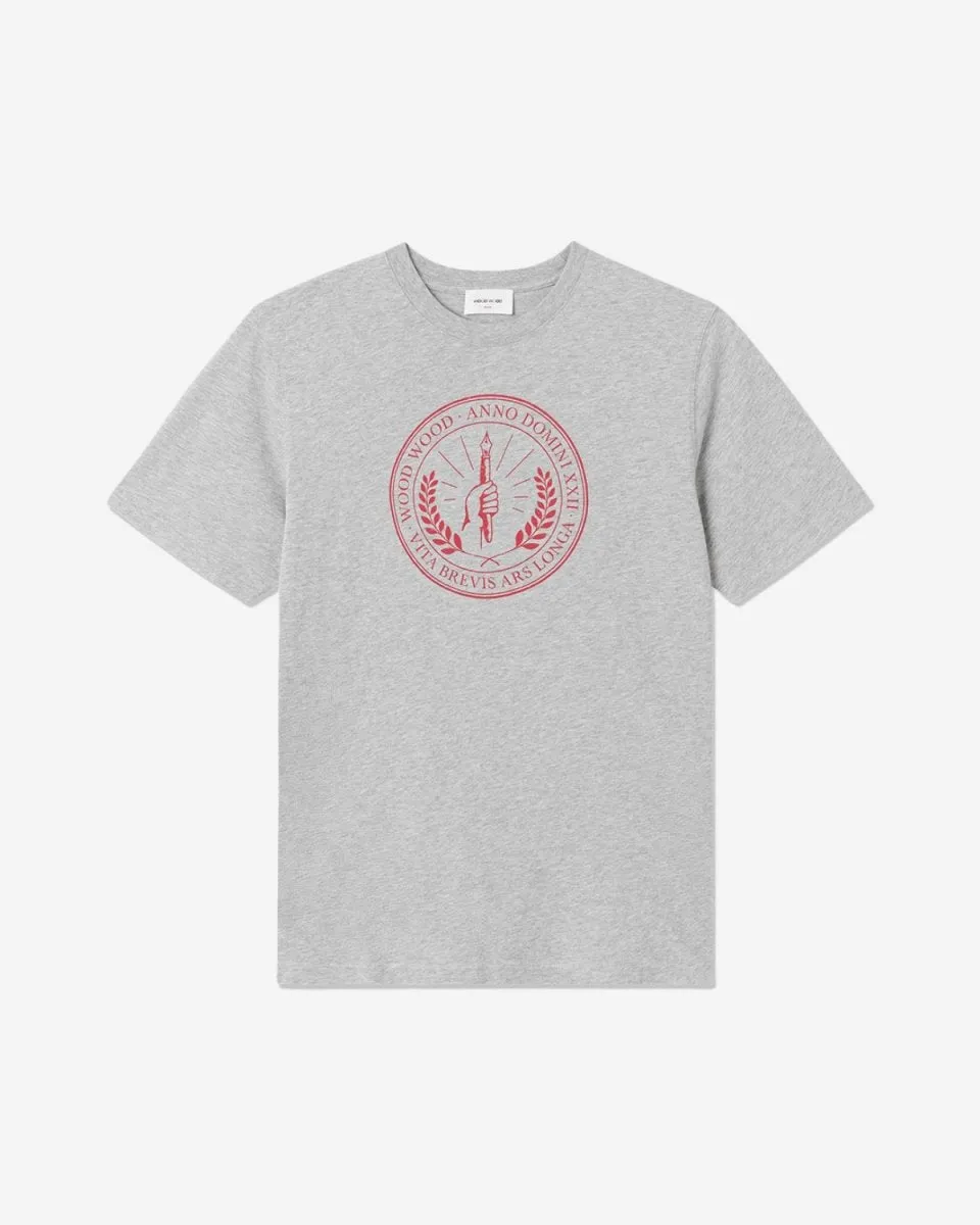 Sami Seal Tee - Grey Melange
