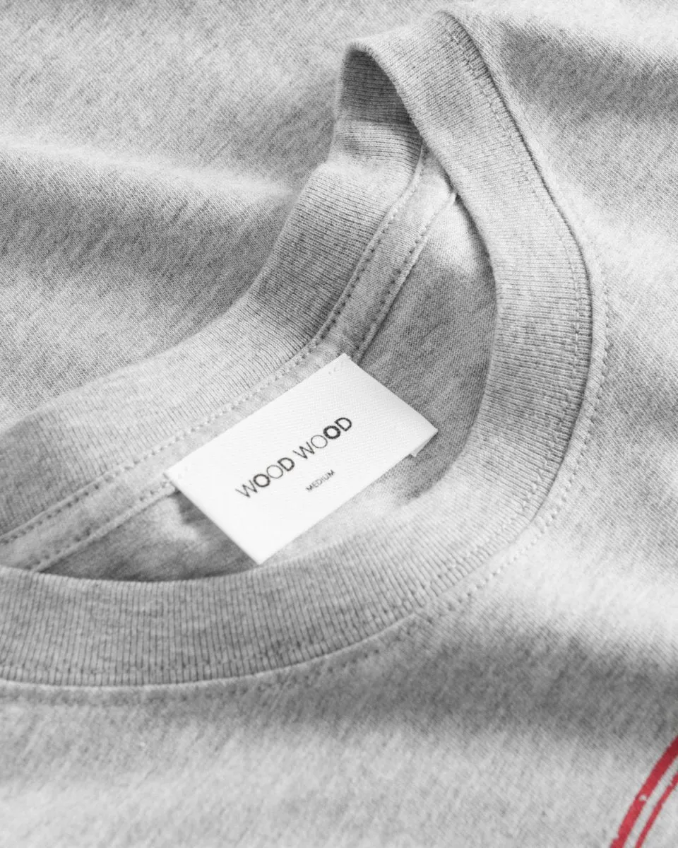 Sami Seal Tee - Grey Melange