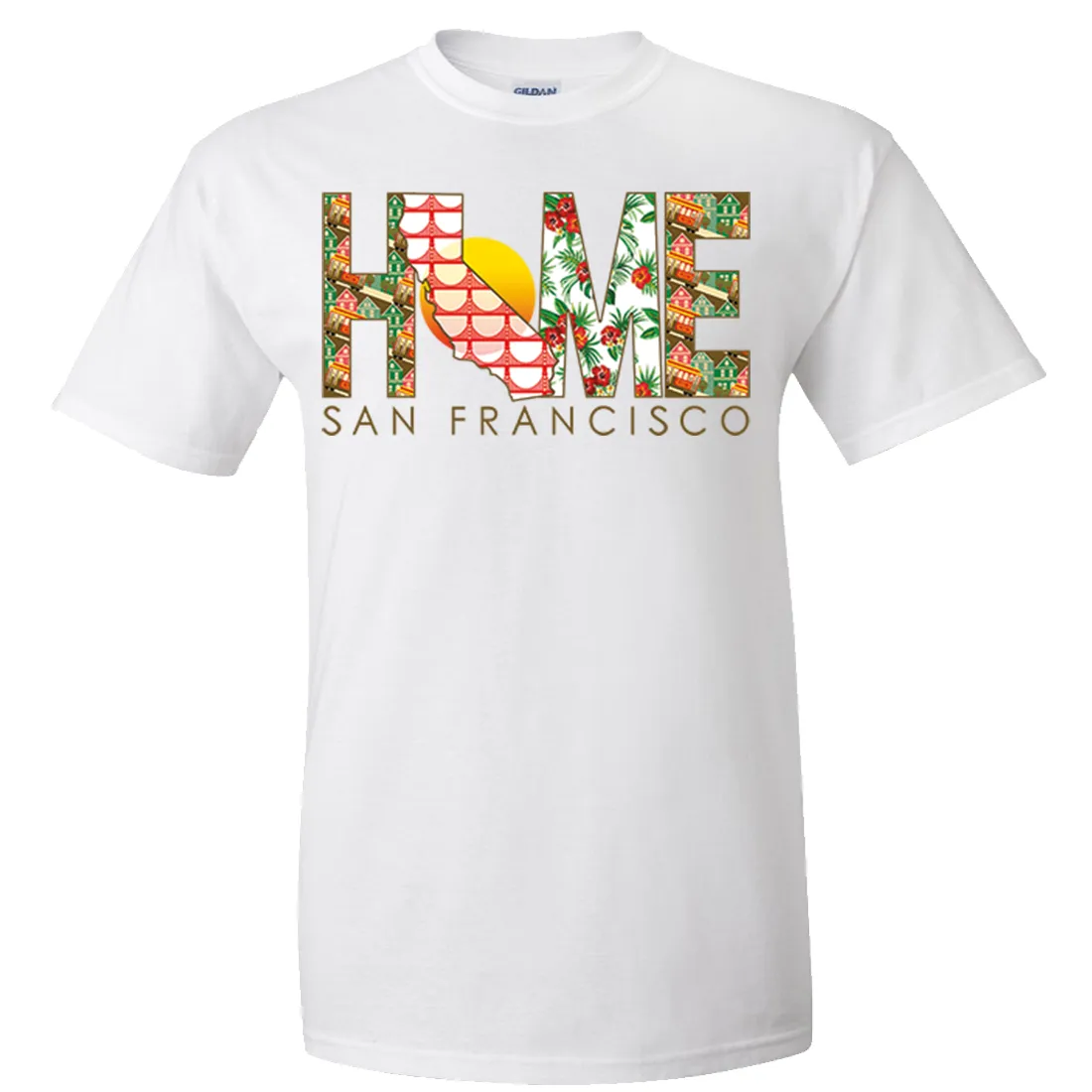 San Francisco Home Asst Colors T-shirt/tee