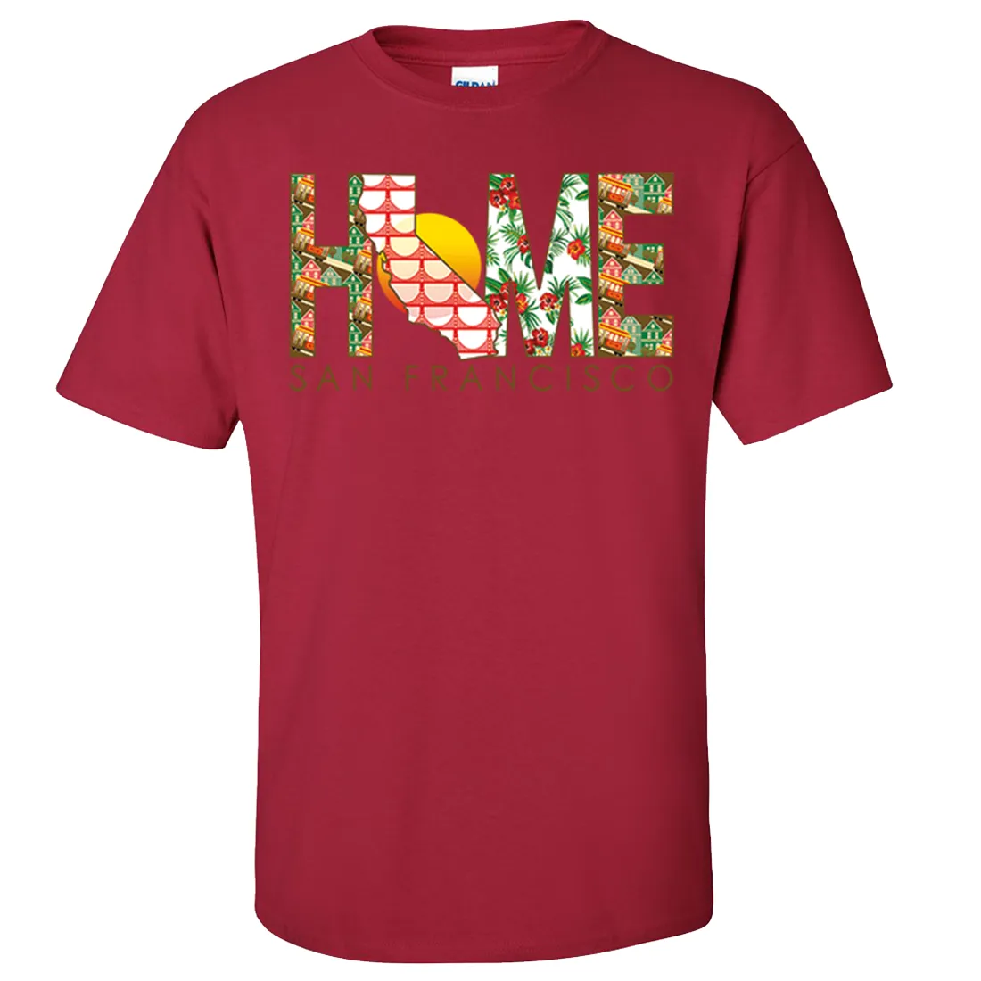 San Francisco Home Asst Colors T-shirt/tee
