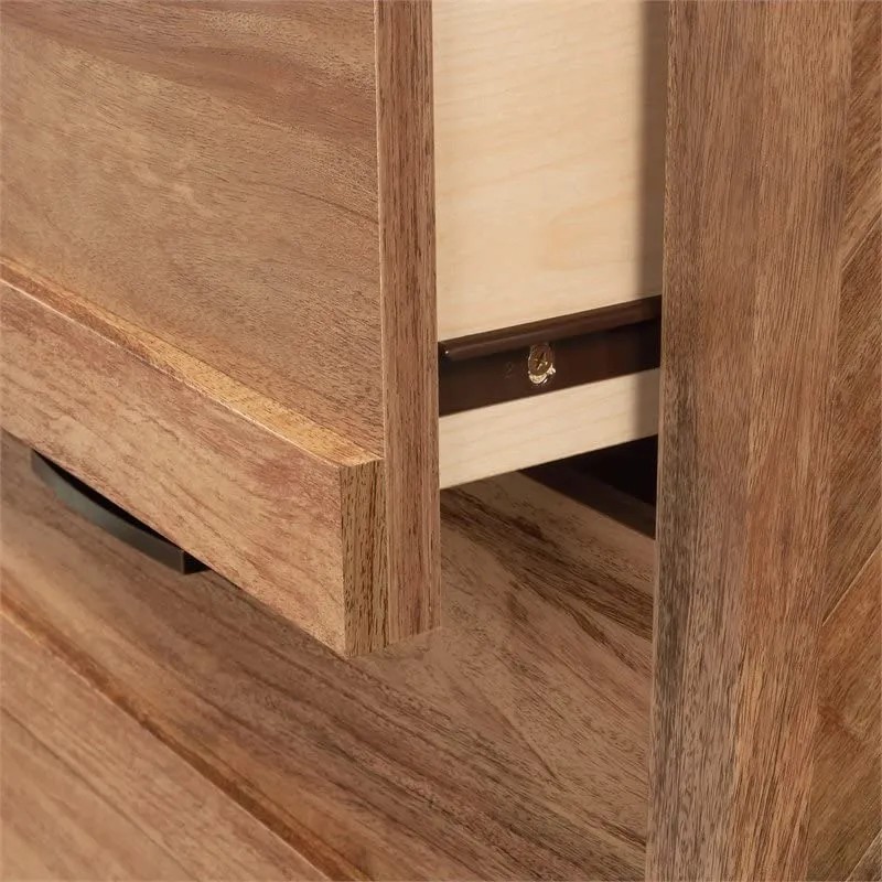 Sauder Cannery Bridge 3-Drawer Bedroom Chest, L: 31.26" x W: 17.56" x H: 31.97", Sindoori Mango finish