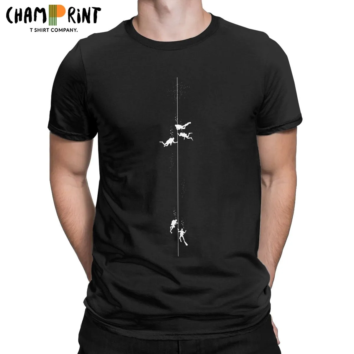 Scuba diving T-Shirt for Men | Safety Stop