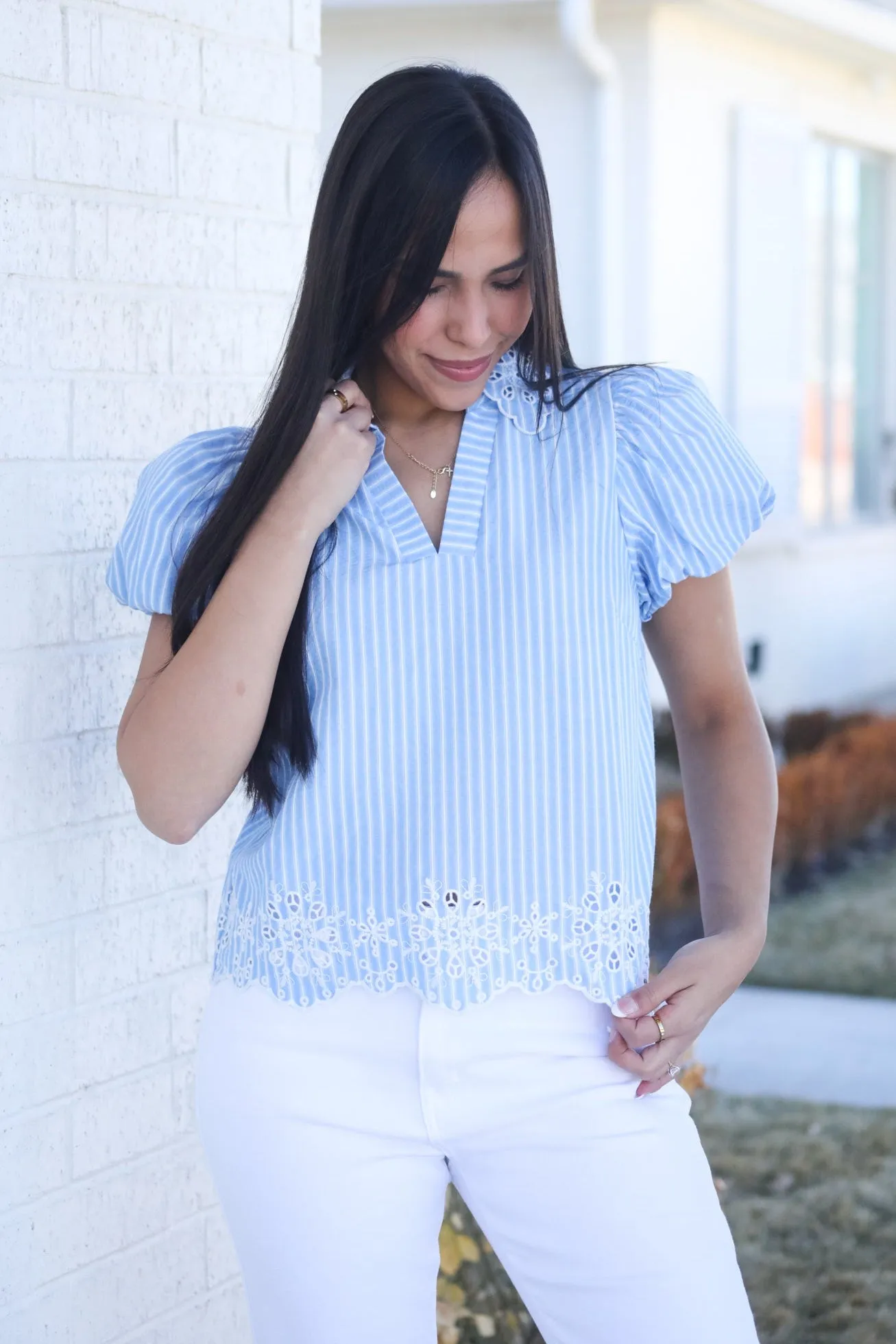 Seaside Stripes Top