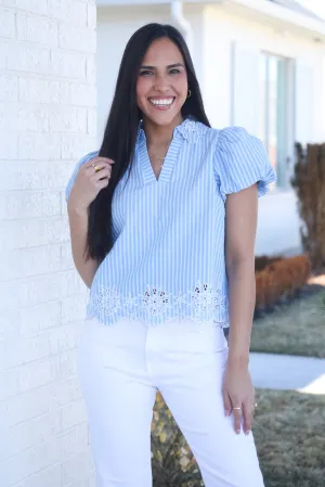 Seaside Stripes Top