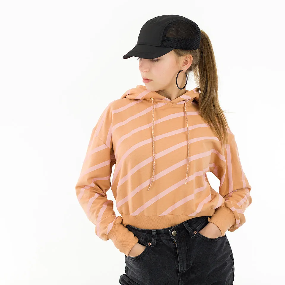 See You At Six Diagonals XL French Terry Fenugreek Brown