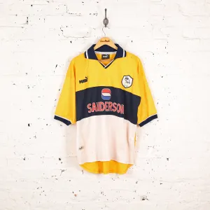 Sheffield Wednesday 1998 Puma Away Football Shirt - Yellow - XL