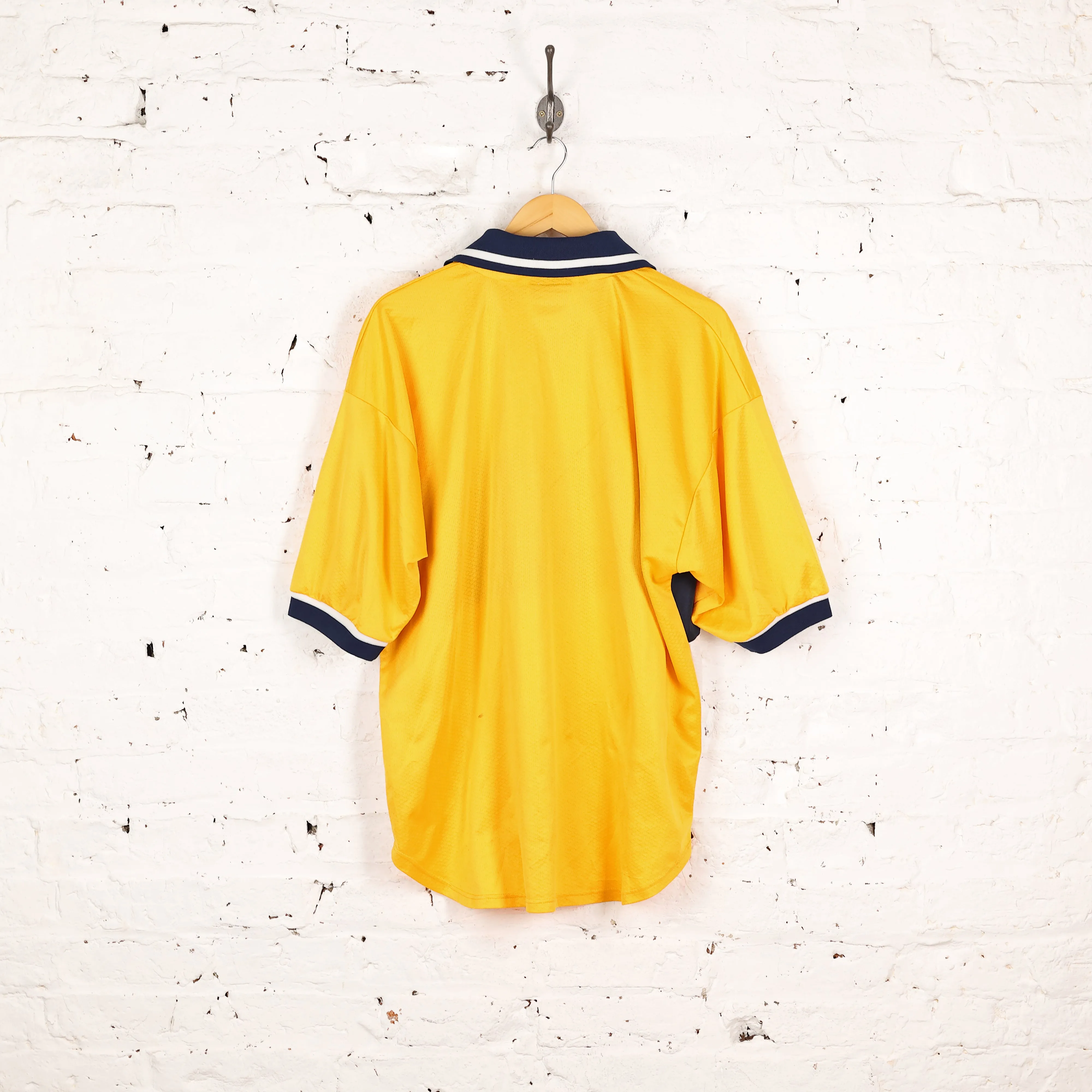 Sheffield Wednesday 1998 Puma Away Football Shirt - Yellow - XL