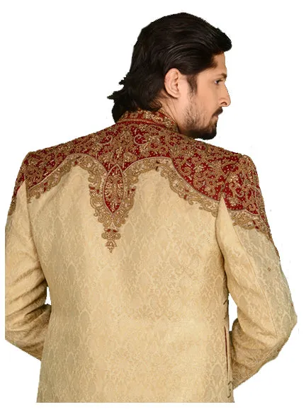 Sherwani (Custom Tailored) - (D.No.-1035)