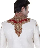 Sherwani (Custom Tailored) - (D.No.-1115-A)