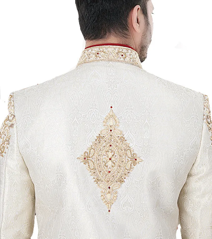 Sherwani (Custom Tailored) - (D.No.-1223)
