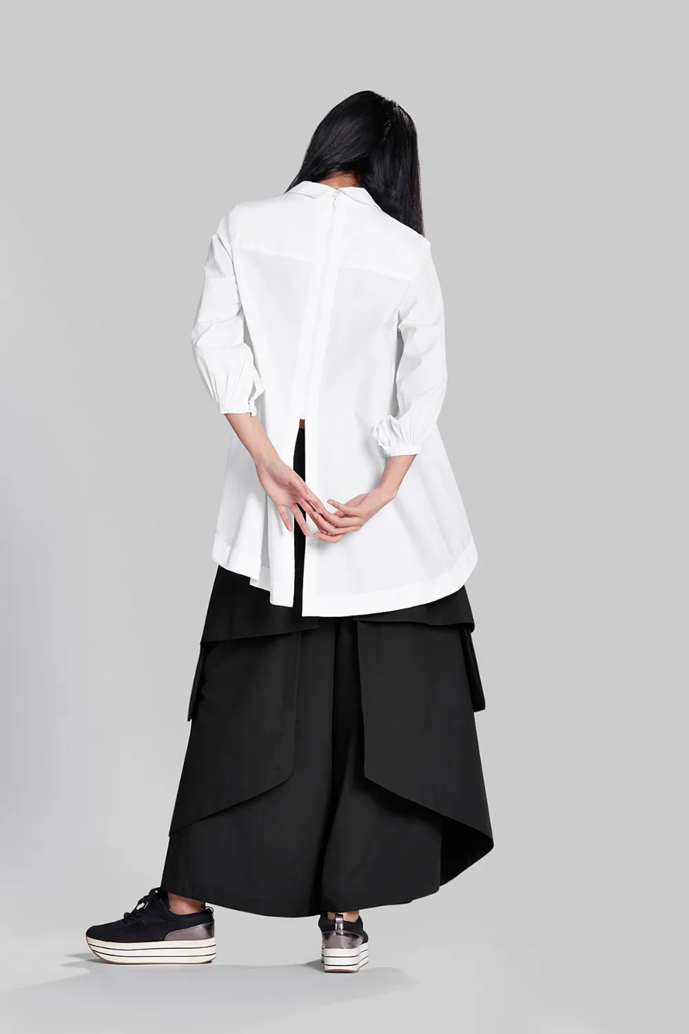 SHIRT SHORT FRONT LONG BACK