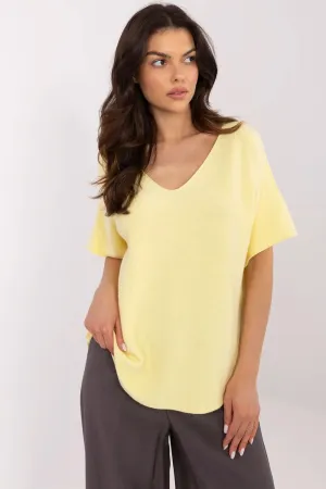 Short sleeve sweater model 211455 Italy Moda
