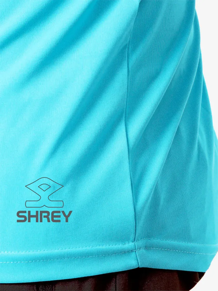 Shrey Bomber Turquoise Shirts
