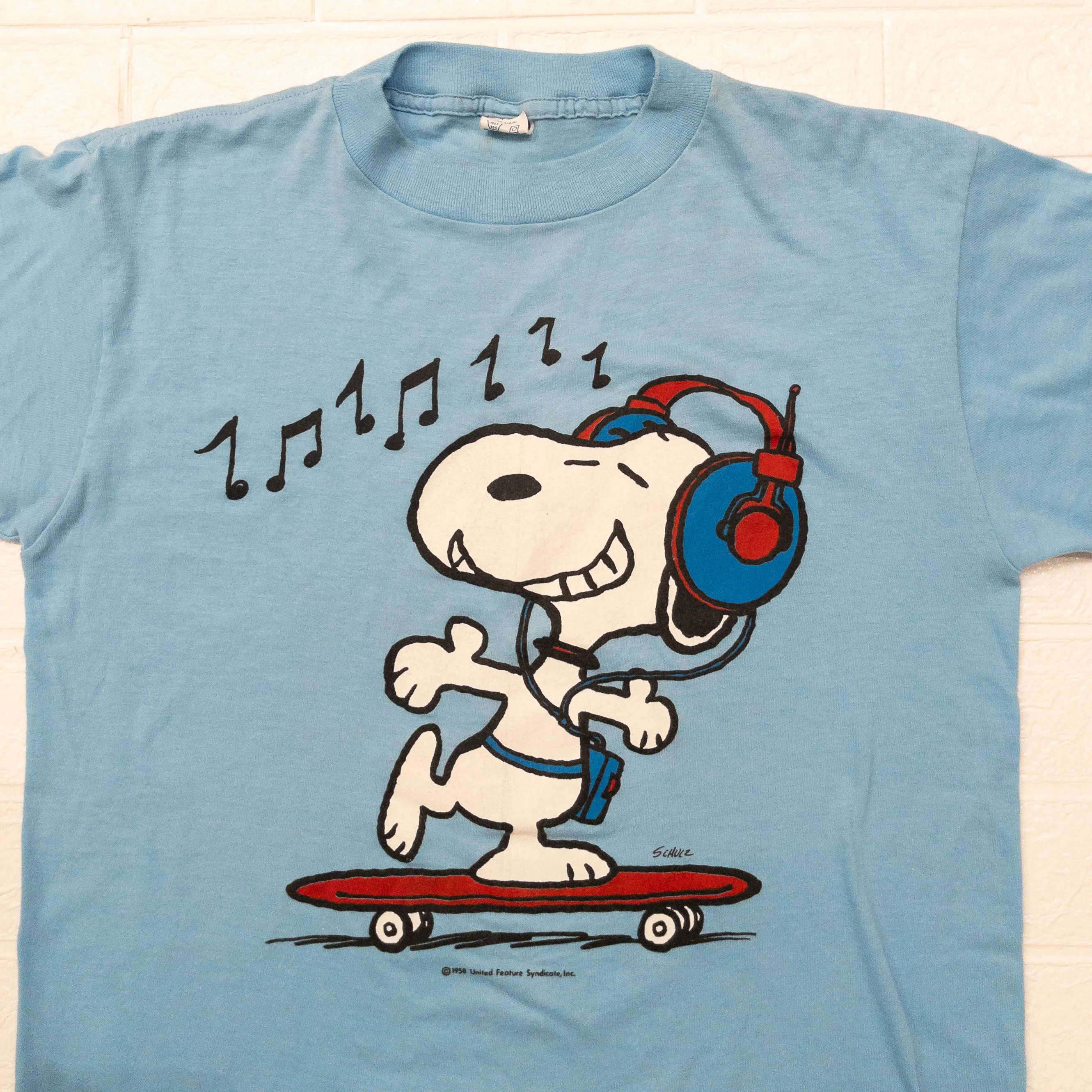 SNOOPY ARTEX T-SHIRTS DEAD STOCK 1970'S