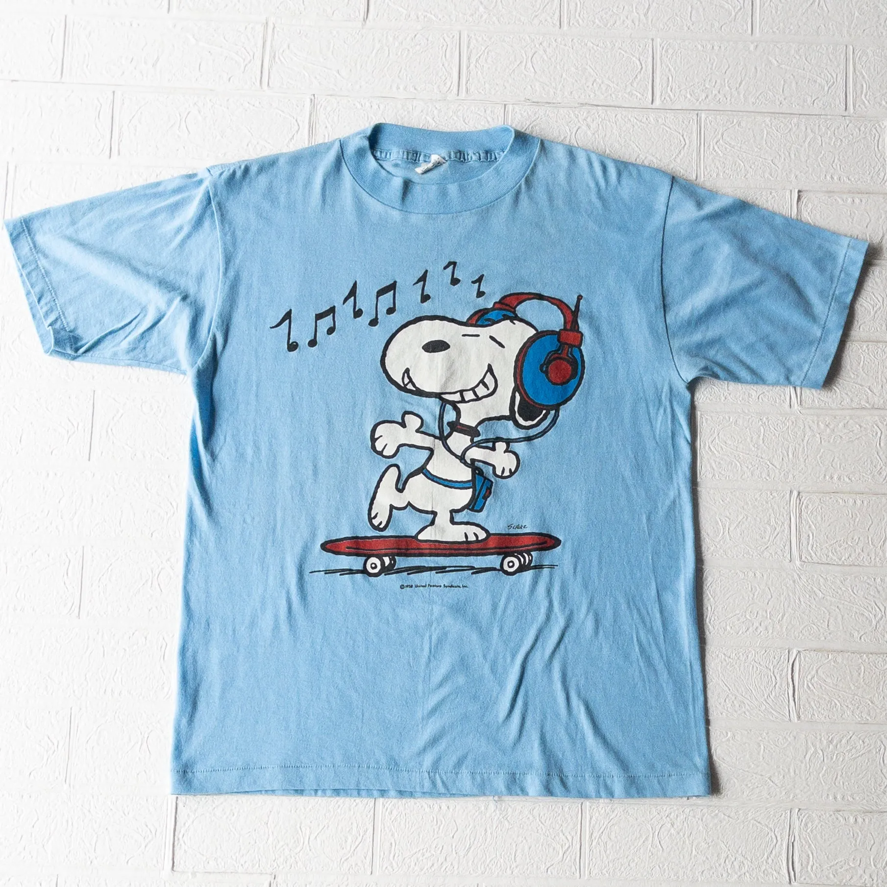 SNOOPY ARTEX T-SHIRTS DEAD STOCK 1970'S