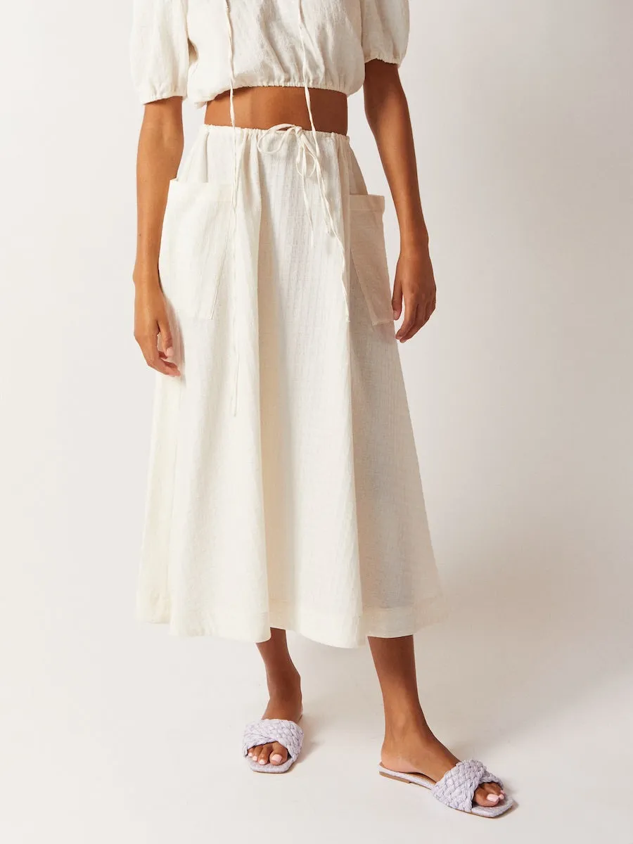 SOL MIDI SKIRT