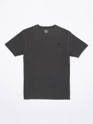 Solid Stone T-Shirt - Black  - (KINDER)