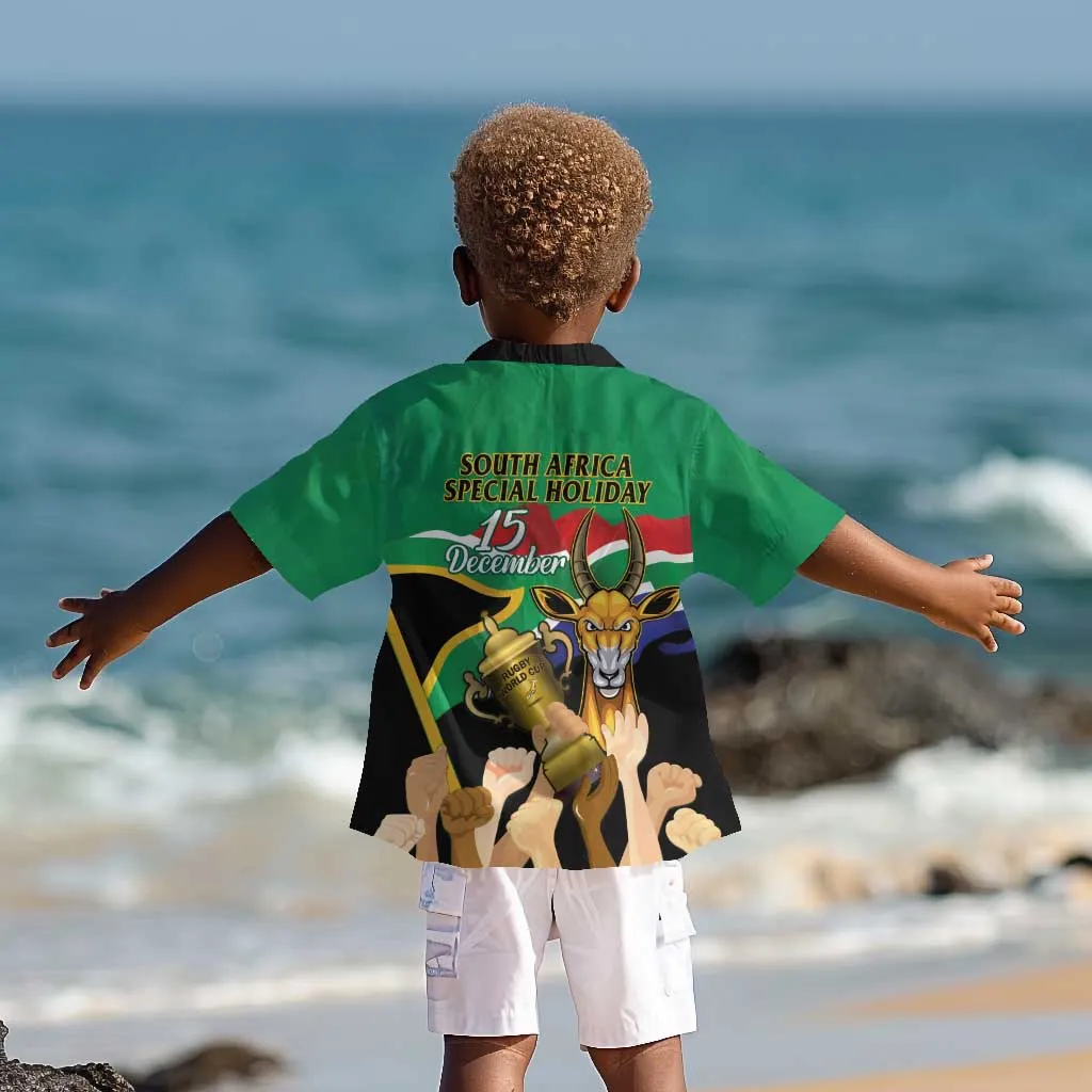 South Africa Special Holiday Kid Hawaiian Shirt Springboks Champions Celebration Rugby Is My Soul LT14