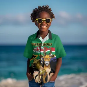 South Africa Special Holiday Kid Hawaiian Shirt Springboks Champions Celebration Rugby Is My Soul LT14