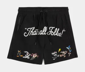 SP x Looney Tunes Running Hybrid Mens Shorts (Black/White)