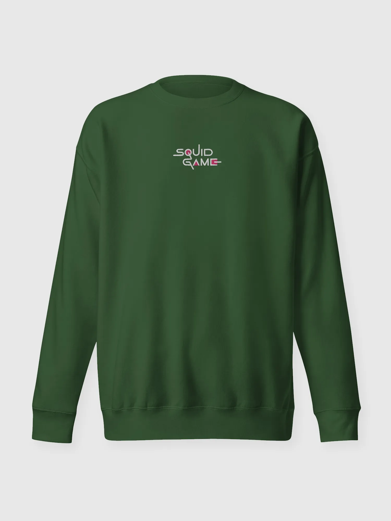 Squid Game Valentine Young-Hee Unisex Premium Sweatshirt [Forest Green]