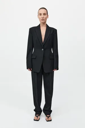 St. Agni Contour Blazer - Black