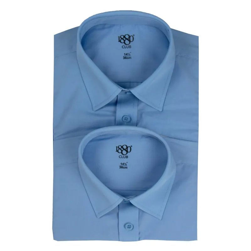 St. Mary's N.S. 1880 Blue School Shirt (2 Pk)