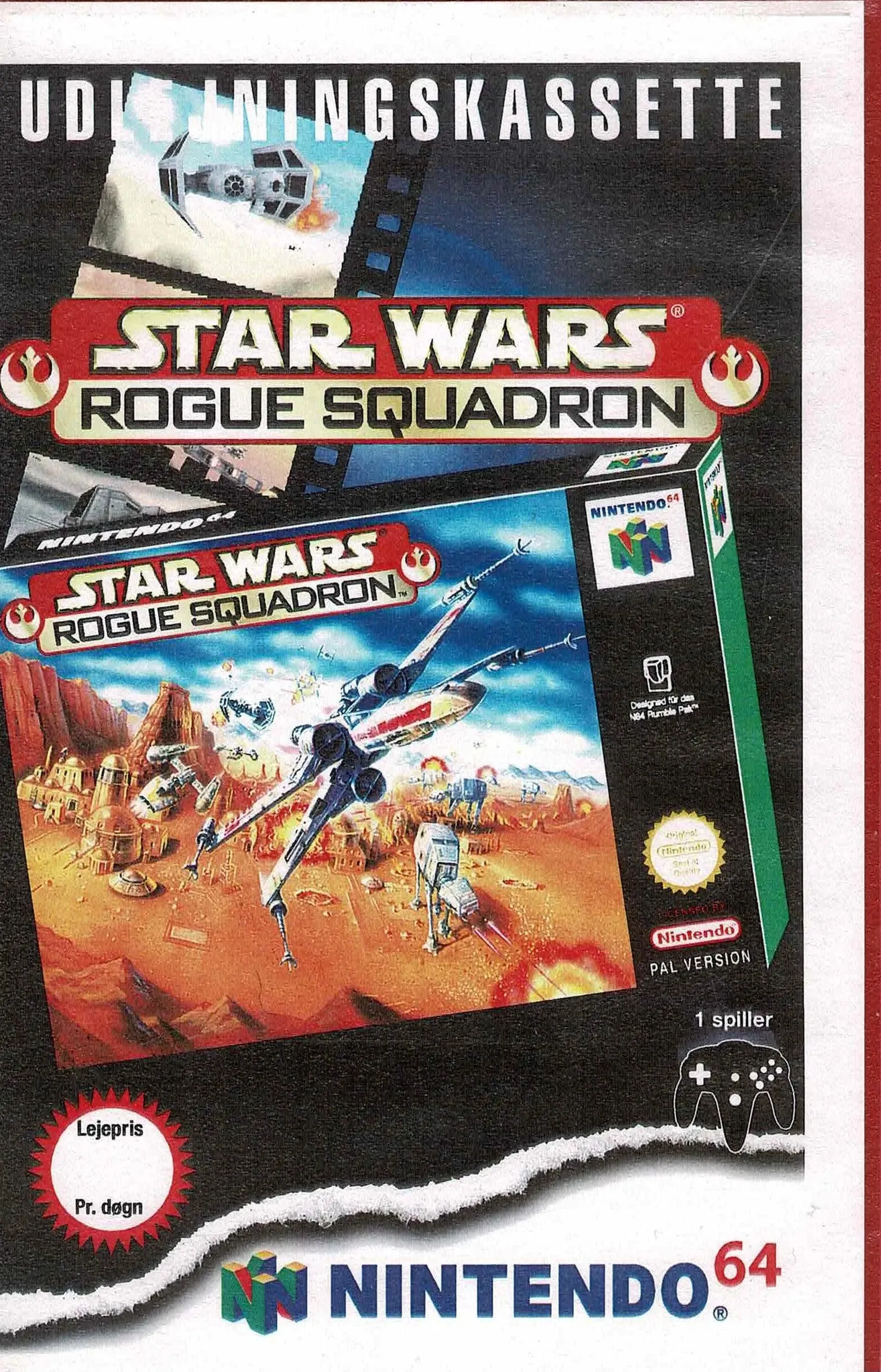 Star Wars Rogue Squadron i udlejningsæske
