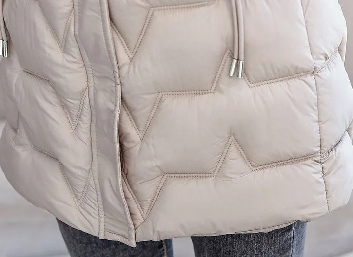 Stay Warm with Our Relaxed-Fit Hooded Quilted Puffer Vest