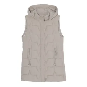 Stay Warm with Our Relaxed-Fit Hooded Quilted Puffer Vest