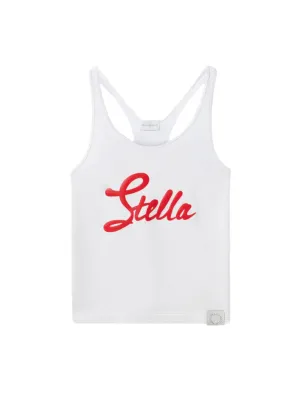 Stella McCartney Stella Vintage Tank Top in Pure White