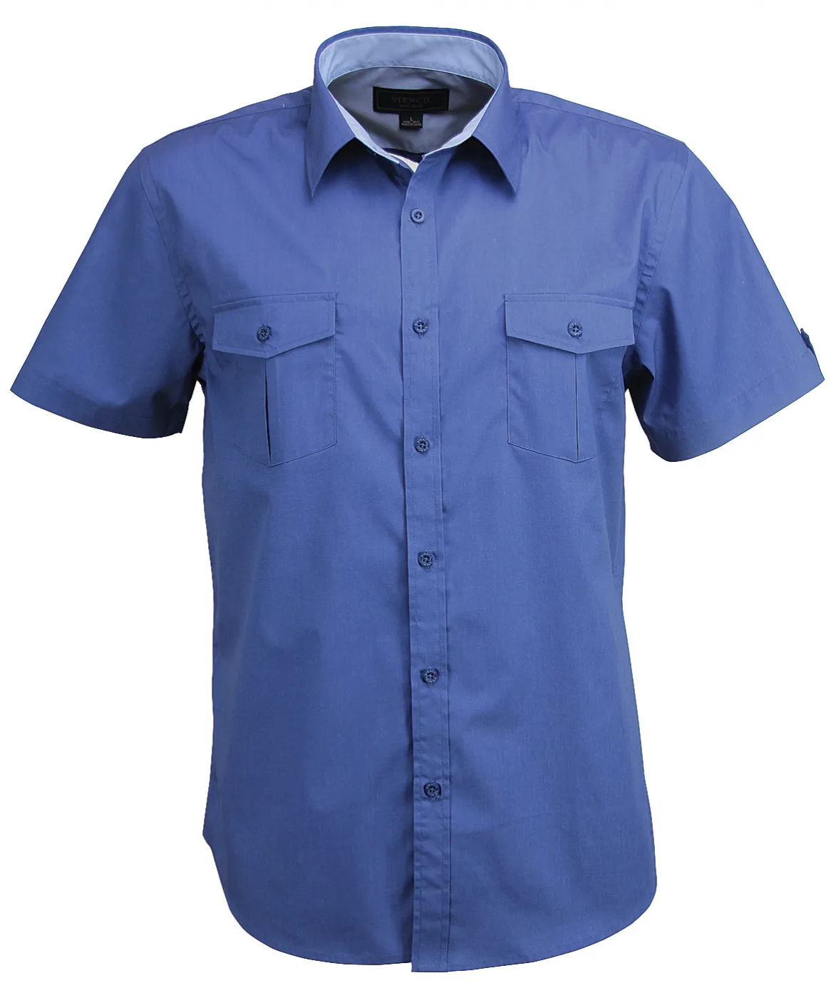 Stencil 2034S Mens Hospitality Nano Short Sleeve Shirt