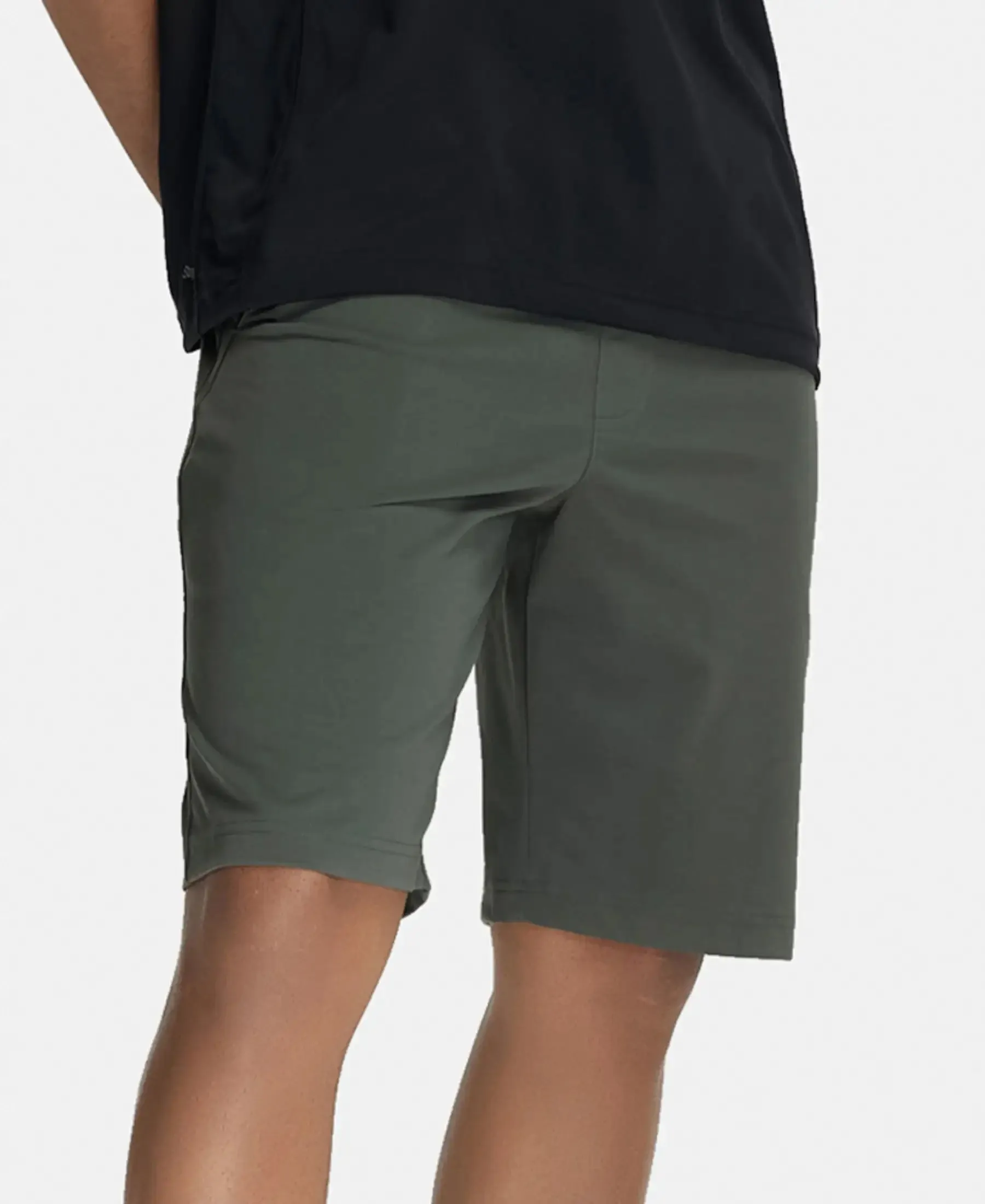 Super Combed Cotton Rich Shorts with StayFresh Treatment - Deep Olive