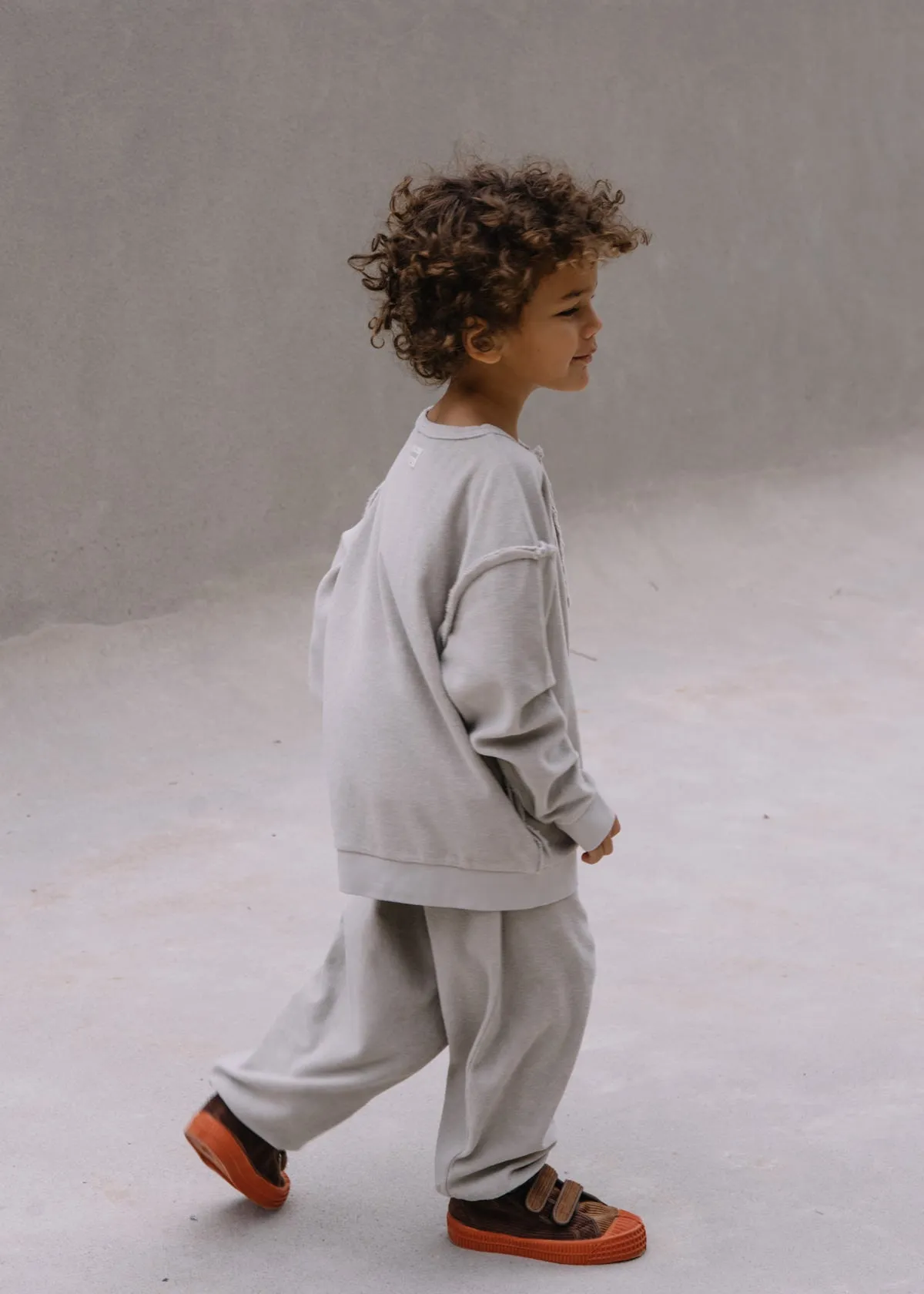 Sweat Shirt Big Jo Gris Voilé