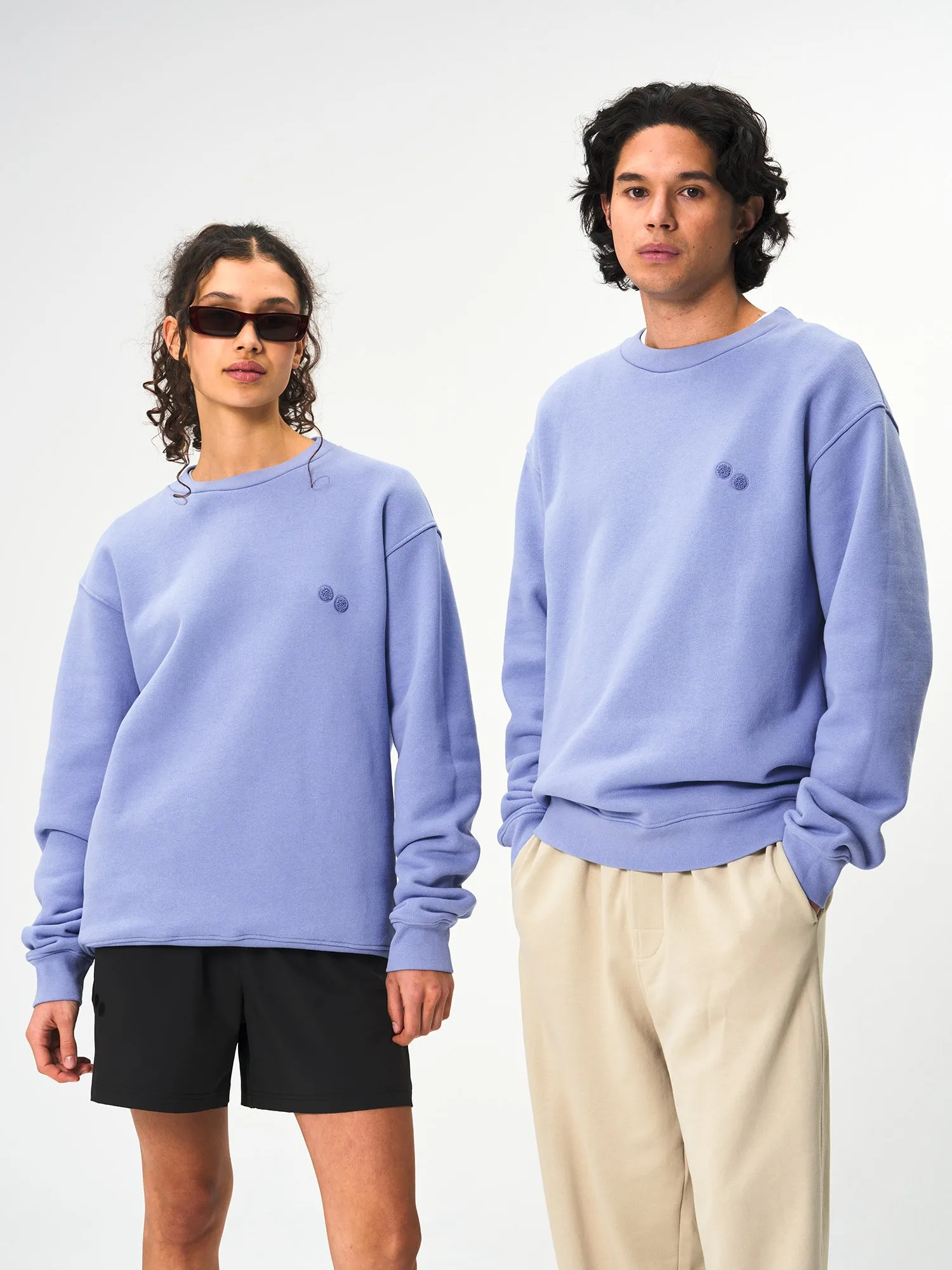 Sweatshirt Cotton - Pool Blue (Unisex)