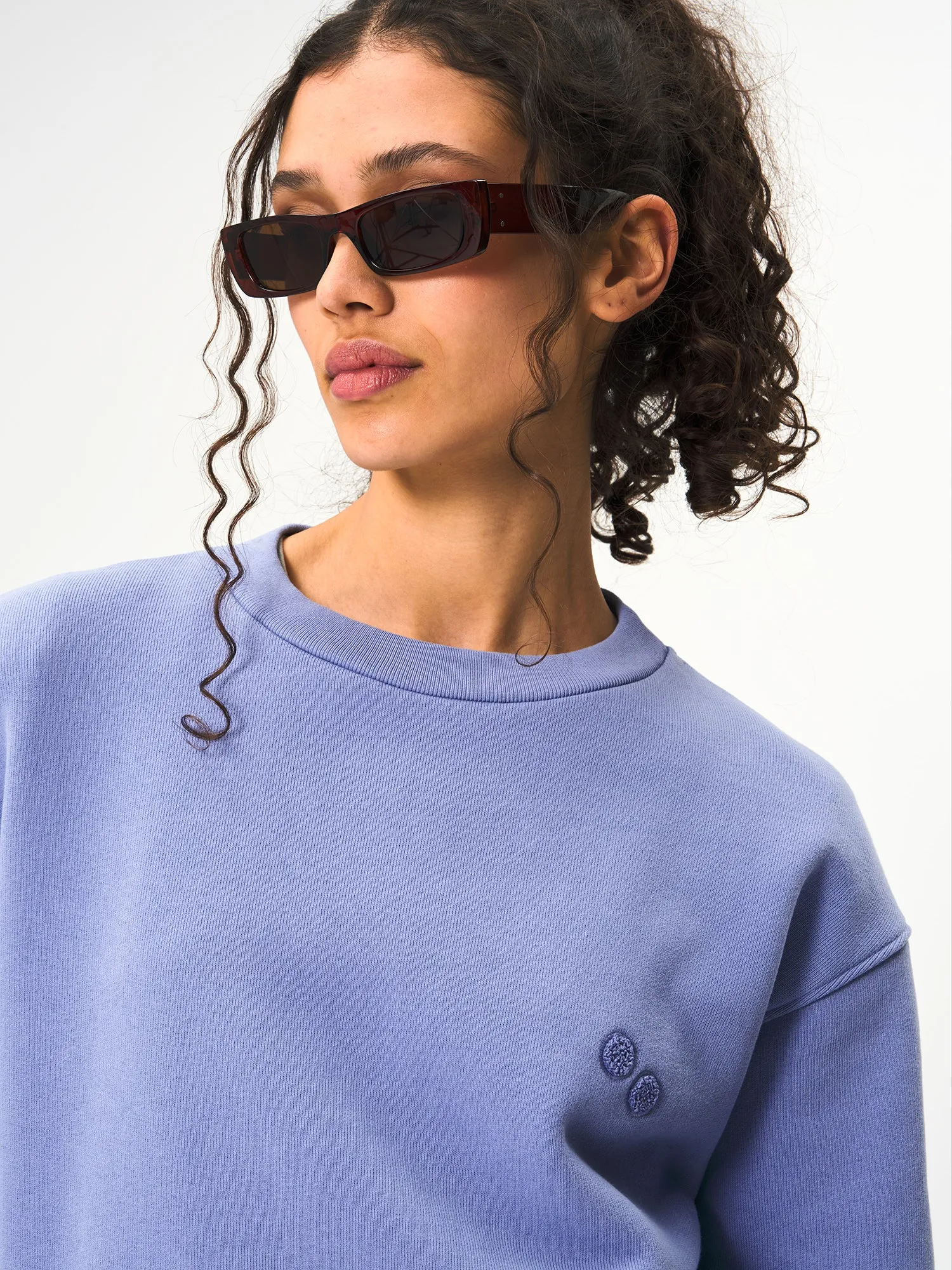 Sweatshirt Cotton - Pool Blue (Unisex)