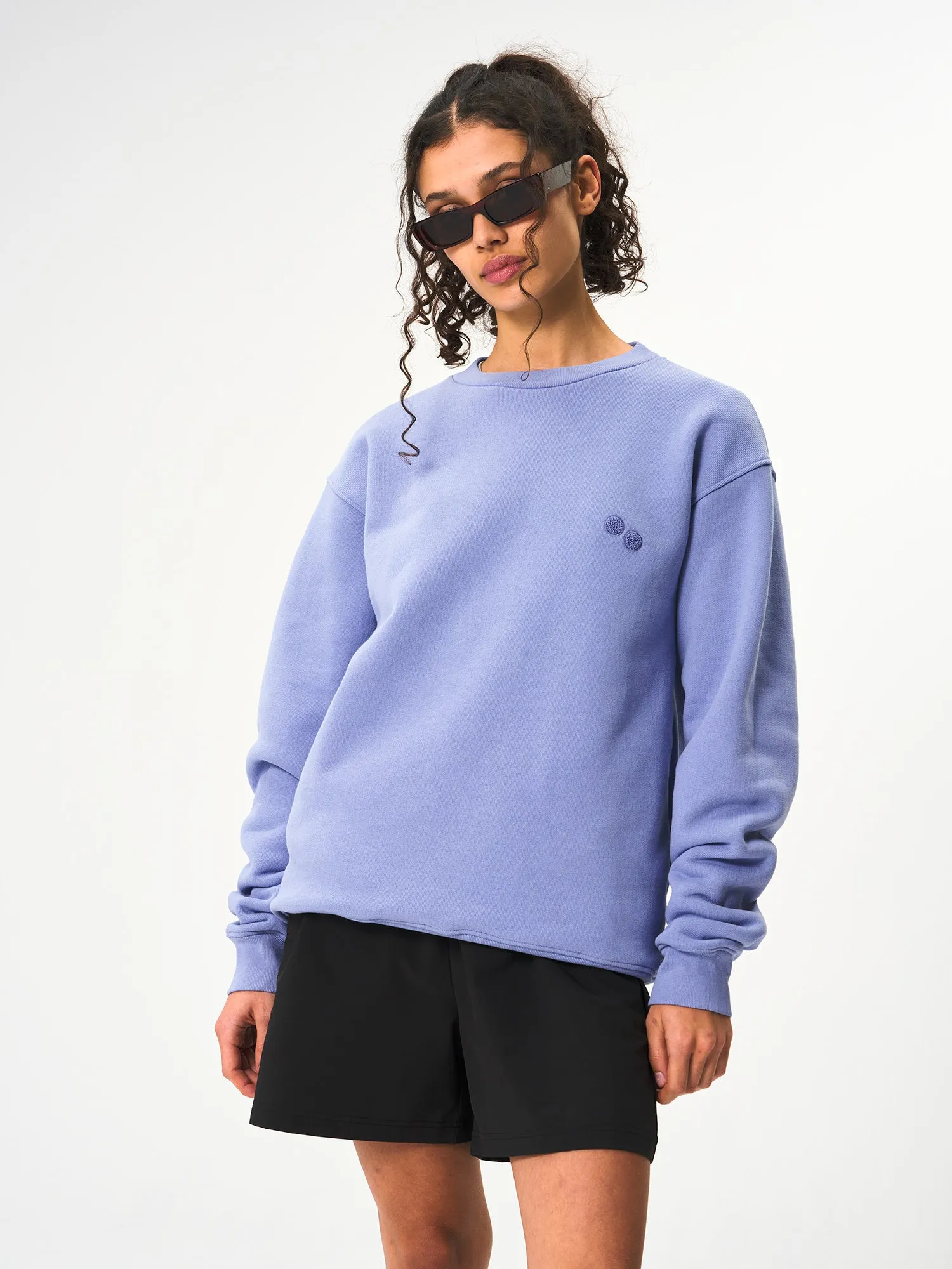 Sweatshirt Cotton - Pool Blue (Unisex)