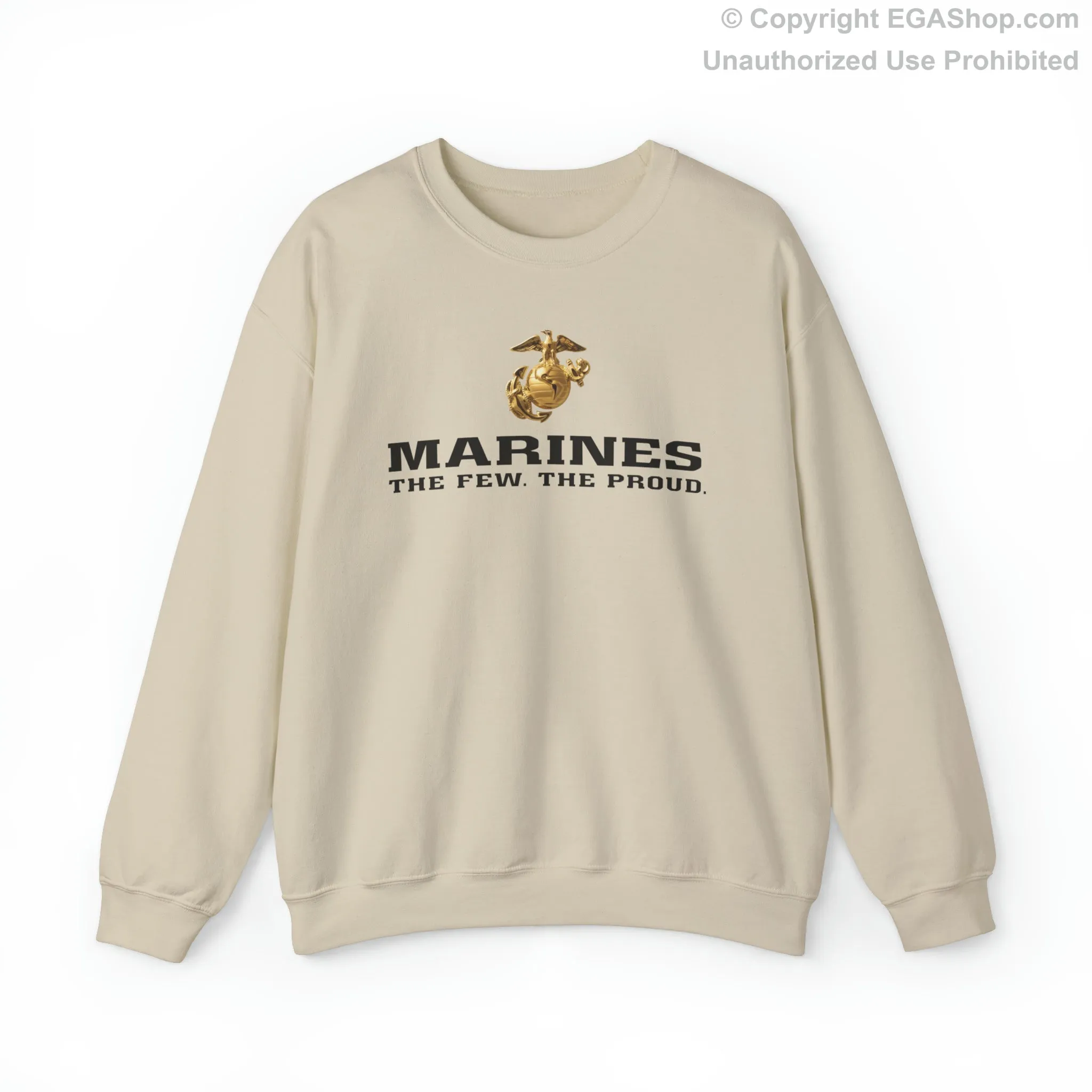 Sweatshirt: Marines. The Few. The Proud. (color choices)