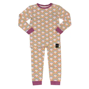 Sweet Bamboo Rockin Rainbow L/S Pajama Set with Pants