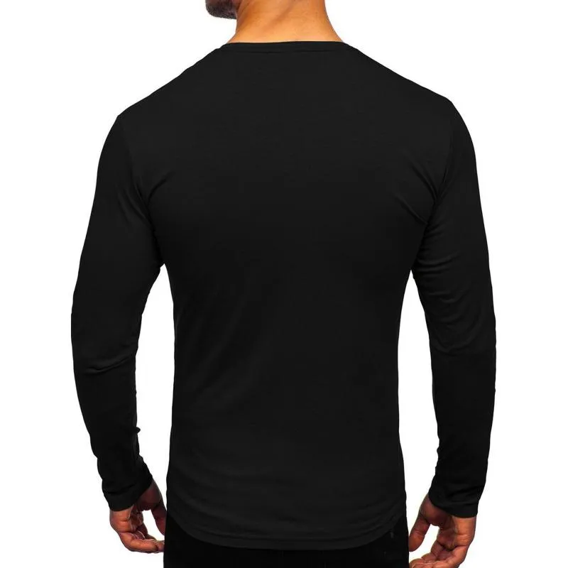 T-shirt basique à manches longues vintage