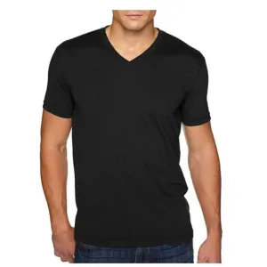 T-Shirt Homme Vintage Uni Col V