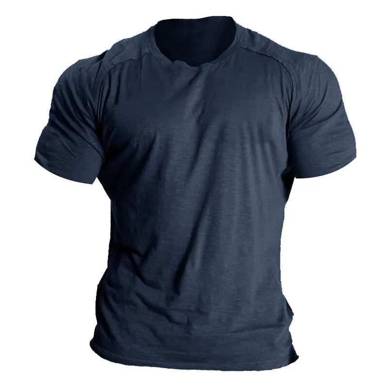 T-shirt à manches courtes raglan musculaire vintage